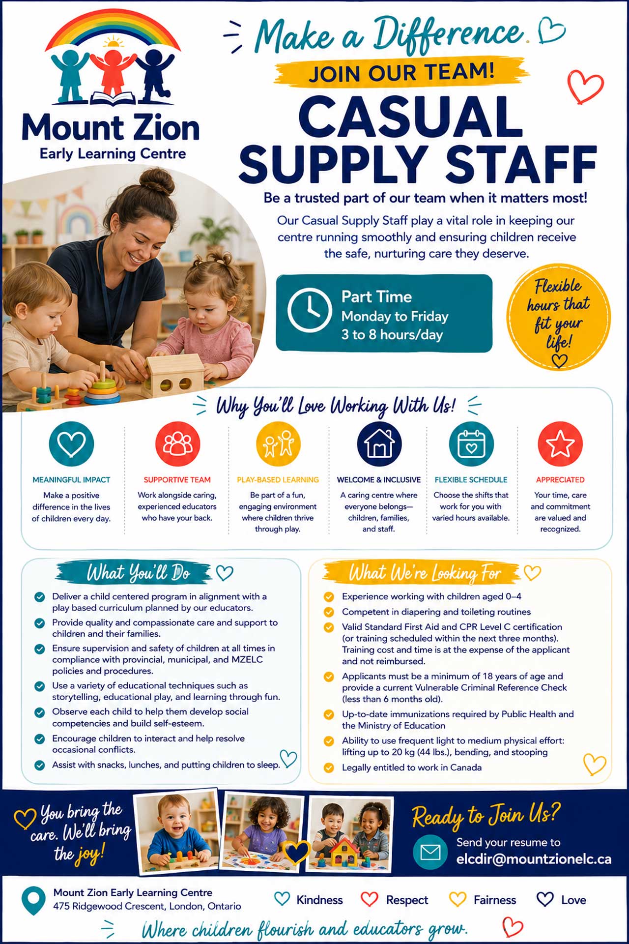 Careers: Casual Supply Staff (poster)