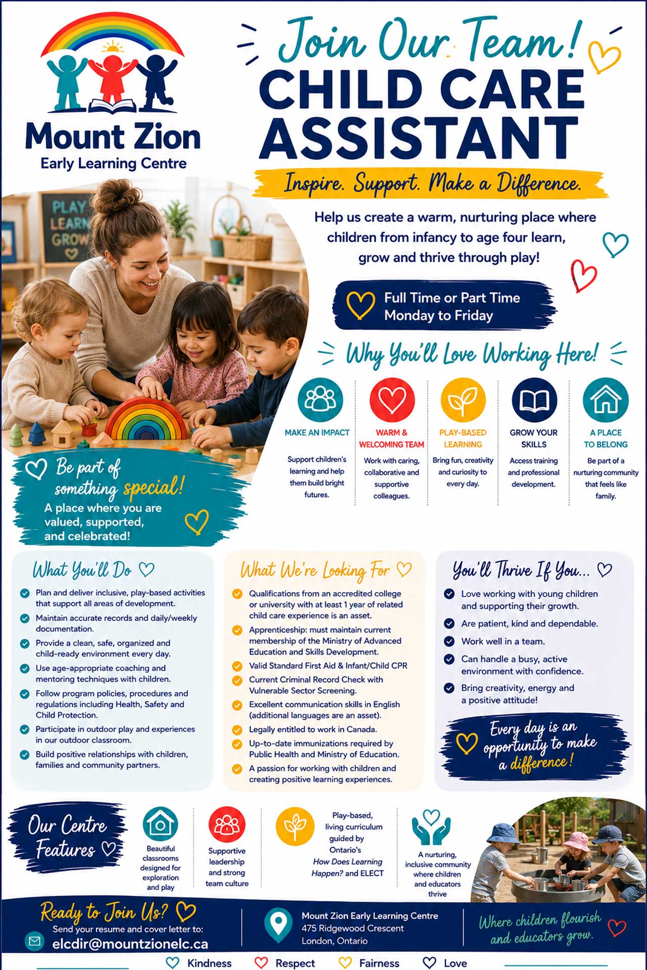 Careers: Child Care Assistant (poster)