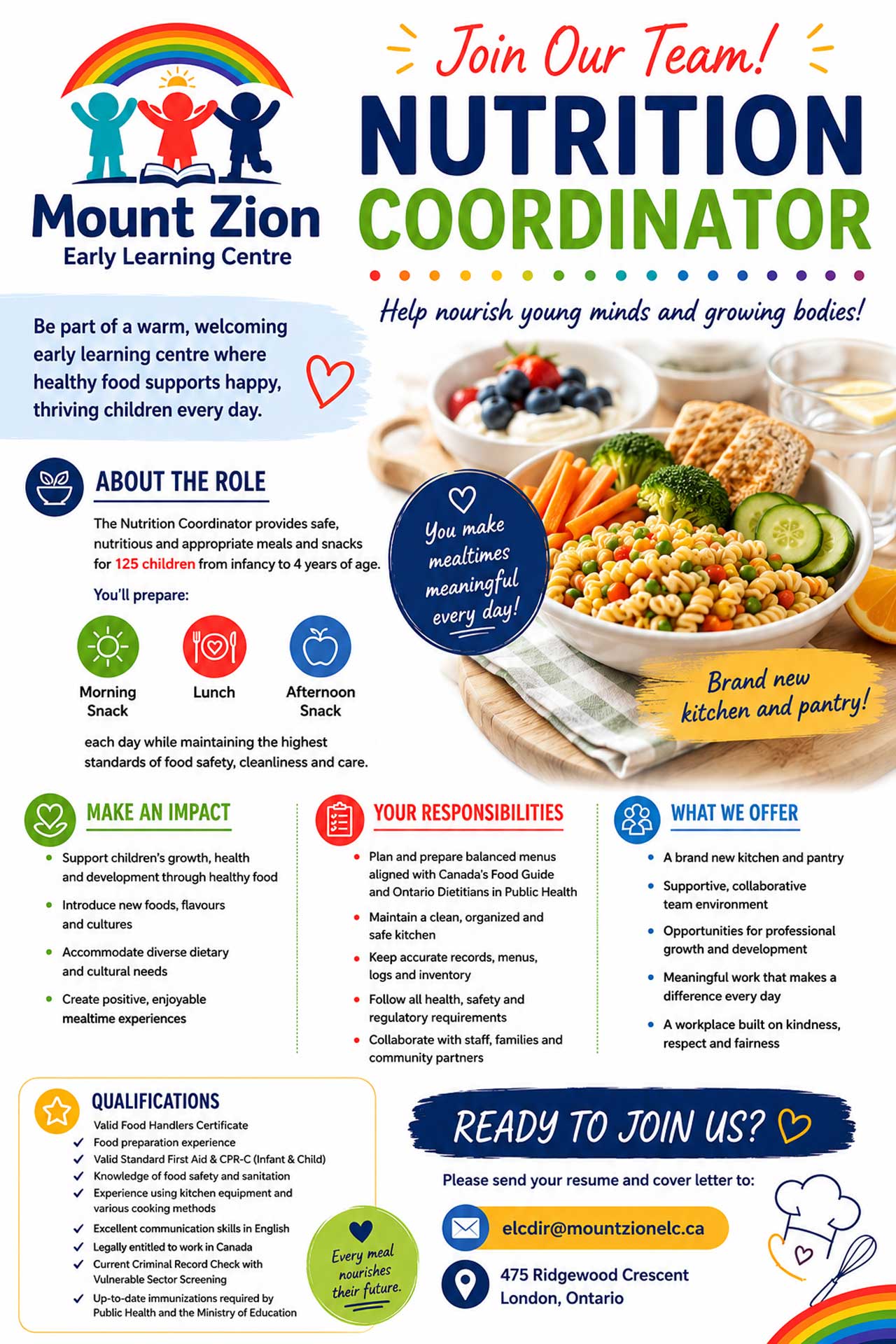 Careers: Nutrition Coordinator (poster)